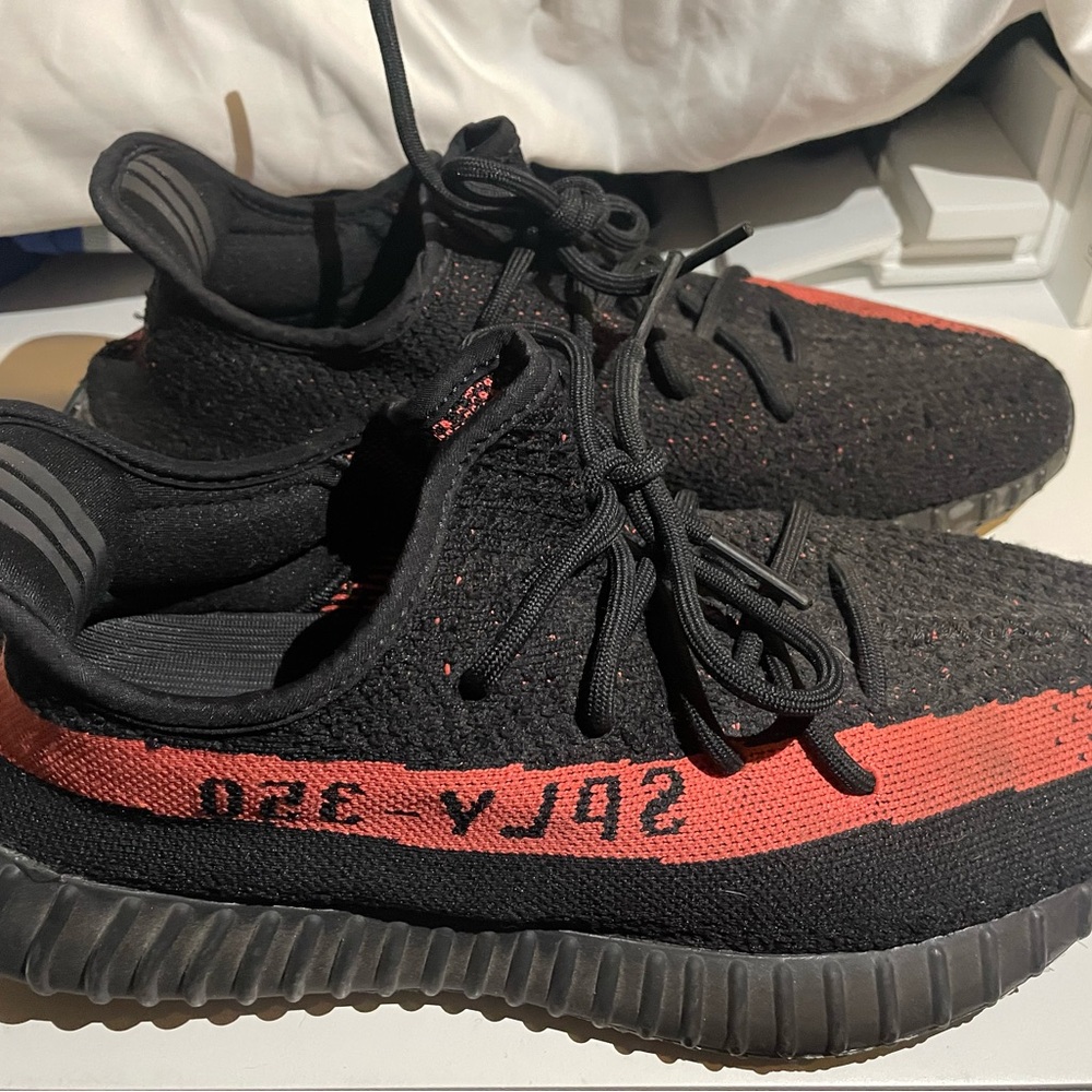 adidas Black and Red Men's Shoes